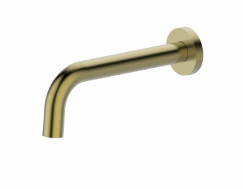 BOSS RAVENNA BATH SPOUT 230mm BRUSH GOLD